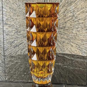 Lọ hoa pha lê Bohemia Diamond