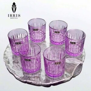 Bộ 6 cốc thủy tinh pha lê Irris GT8181
