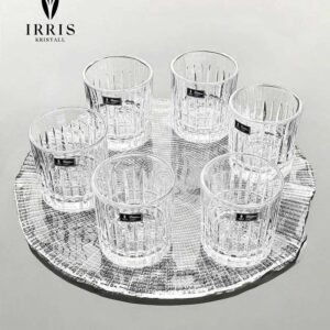 Bộ 6 cốc thủy tinh pha lê Irris GT8181