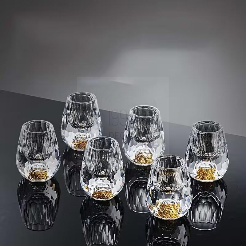 bo-chen-ruou-pha-le-mat-trau-vang-24k (5) Bộ chén rượu pha lê mắt trâu vàng 24K