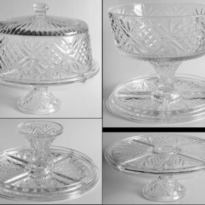 Chân bồng pha lê Dublin Crystal Collection 4in1
