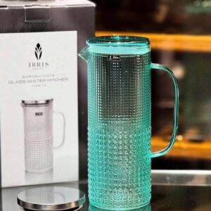 Set 6 cốc thủy tinh pha lê IRRIS 08T 340ml và bình nước IRRIS DE 1,5L