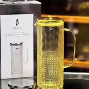 Set 6 cốc thủy tinh pha lê IRRIS 08T 340ml và bình nước IRRIS DE 1,5L