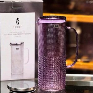 Set 6 cốc thủy tinh pha lê IRRIS 08T 340ml và bình nước IRRIS DE 1,5L