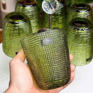 Set 6 cốc thủy tinh pha lê IRRIS 08T 340ml và bình nước IRRIS DE 1,5L