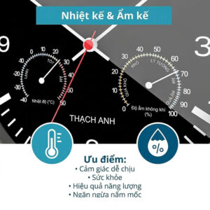 Đồng hồ treo tường Mebus