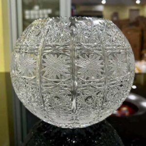 Lọ hoa pha lê Bohemia M57 hình cầu