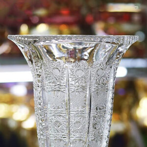Lọ hoa pha lê mài Bohemia Magma 33cm