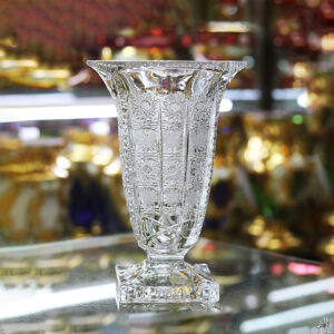 Lọ hoa pha lê mài Bohemia Magma 33cm