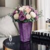 Lọ hoa tháp kim cương Irris 28cm