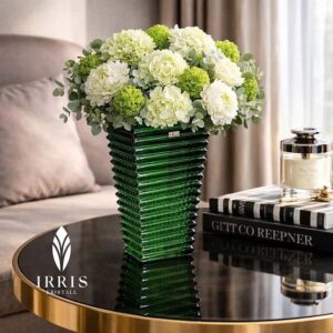 Lọ hoa tháp kim cương Irris 28cm