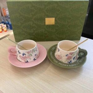 Set 2 tách trà chiều cao cấp UK