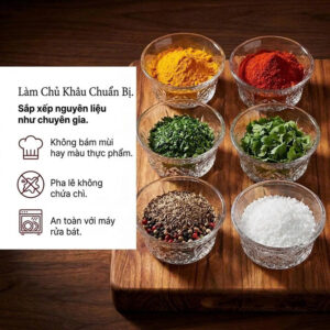 Sét 6 bát chấm pha lê Dublin