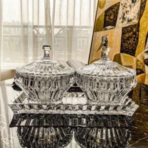 Thố pha lê Rogaska Crown Jewel