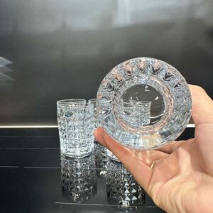 Bộ 6 cốc pha lê Bohemia Diamond 230ml