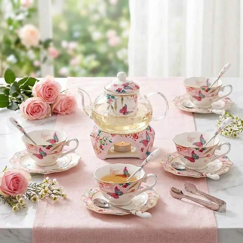 bo-am-tra-su-xuong-floris-10-mon (4) Bộ ấm trà sứ xương Floris 10 món
