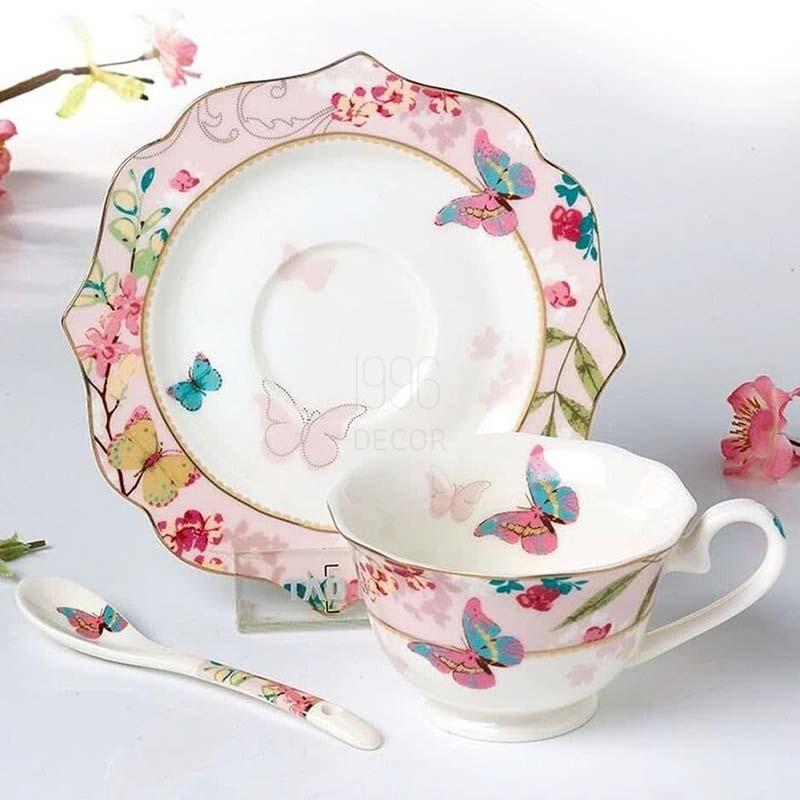 bo-am-tra-su-xuong-floris-10-mon (5) Bộ ấm trà sứ xương Floris 10 món