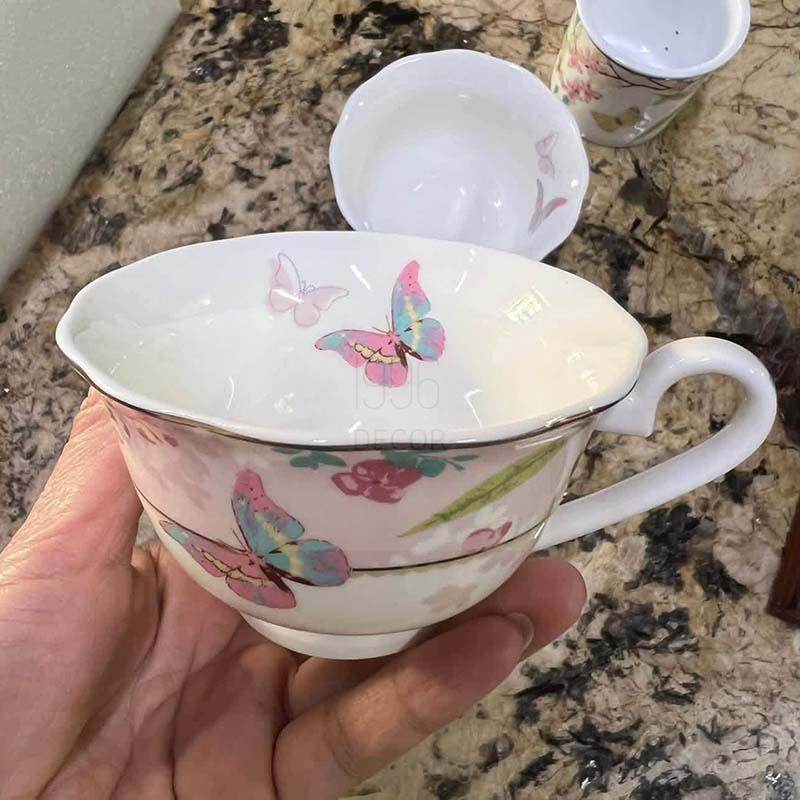 bo-am-tra-su-xuong-floris-10-mon (8) Bộ ấm trà sứ xương Floris 10 món