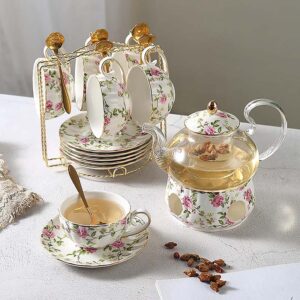 Bộ ấm trà sứ xương Hoàng Gia UK