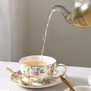 Bộ ấm trà sứ xương Hoàng Gia UK