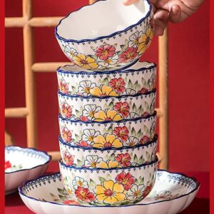 Bộ bát ăn hoa văn nghệ thuật 29 món