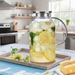 Bộ bình nước và 4 cốc thủy tinh King Crystal