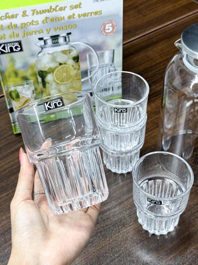 bo-binh-nuoc-va-4-coc-thuy-tinh-king-crystal (5) Bộ bình nước và 4 cốc thủy tinh King Crystal
