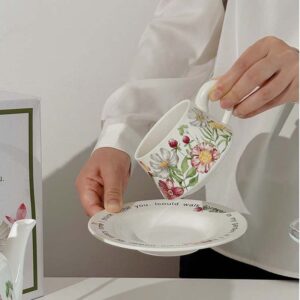 Bộ sứ hoa mùa xuân Vintage cao cấp