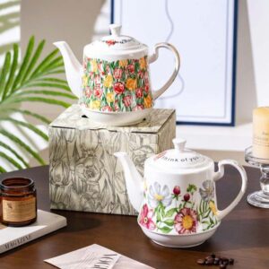 Bộ sứ hoa mùa xuân Vintage cao cấp