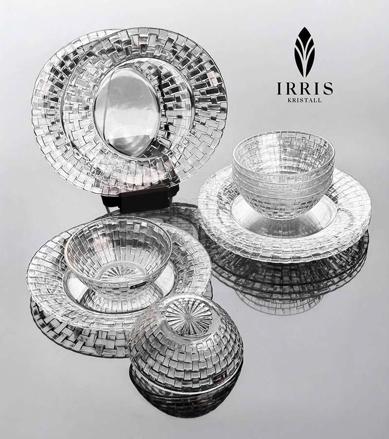 set-12-bat-dia-thuy-tinh-pha-le-mau-irris-de (4) Set 12 bát đĩa thủy tinh pha lê màu IRRIS DE