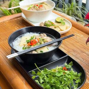 Set 2 bát ăn phở kèm 2 đĩa Royal Berlin