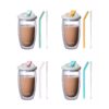 Set 4 cốc thủy tinh 2 lớp Viola Bodium