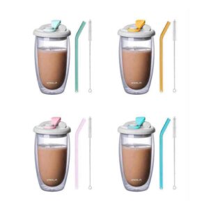 Set 4 cốc thủy tinh 2 lớp Viola Bodium