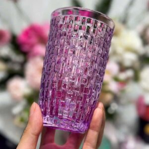 Set 6 cốc cao thủy tinh pha lê IRRIS 05C 425ml