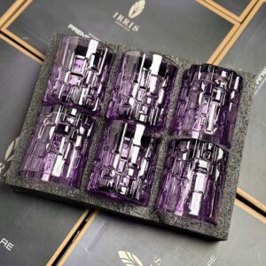 Set 6 cốc Charm Bossa đế trụ Irris 04T 310ml