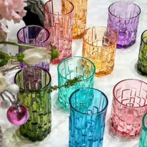 Set 6 cốc Charm Bossa đế trụ Irris 04T 310ml