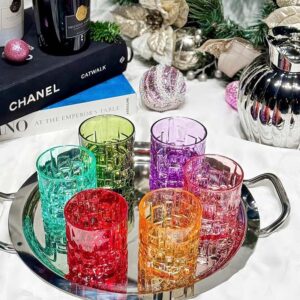 Set 6 cốc Charm Bossa đế trụ Irris 04T 310ml