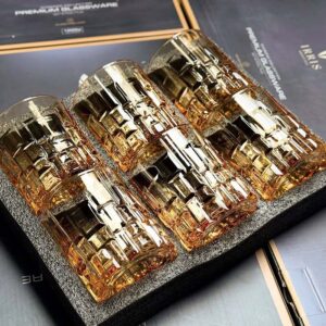 Set 6 cốc Charm Bossa đế trụ Irris 04T 310ml