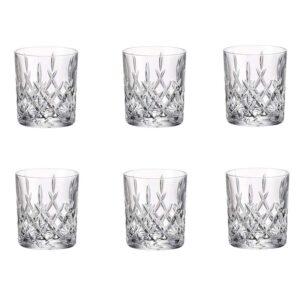 Set 6 cốc pha lê Bohemia Brixton Whisky 320ml chính hãng