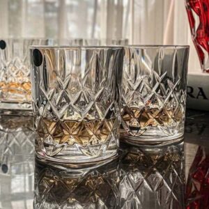 Set 6 cốc pha lê Bohemia Brixton Whisky 320ml chính hãng