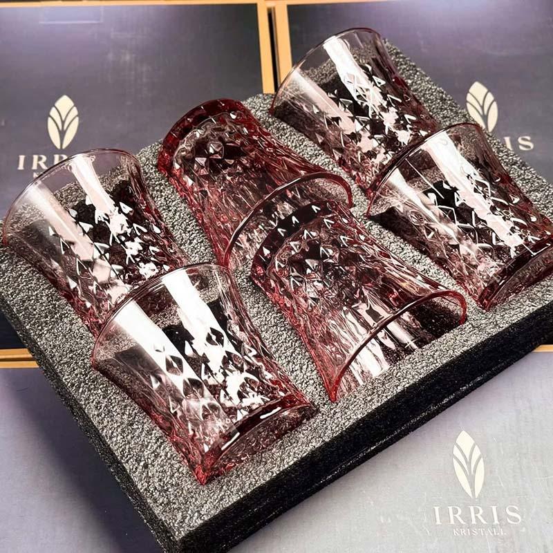 set-6-coc-thuy-tinh-irris-de-hoa-tiet-kim-cuong-260ml (3) Set 6 cốc thủy tinh Irris DE họa tiết kim cương 260ml
