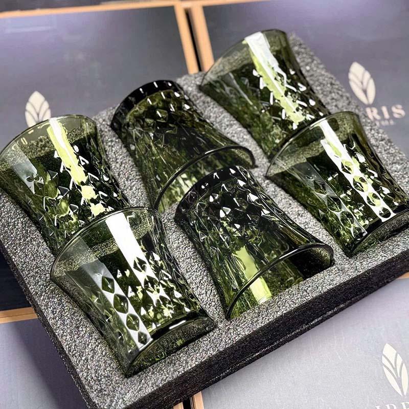 set-6-coc-thuy-tinh-irris-de-hoa-tiet-kim-cuong-260ml (4) Set 6 cốc thủy tinh Irris DE họa tiết kim cương 260ml