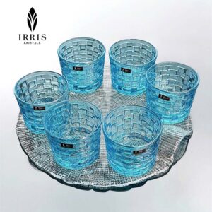 Set 6 cốc thủy tinh pha lê màu IRRIS 07T 330ml
