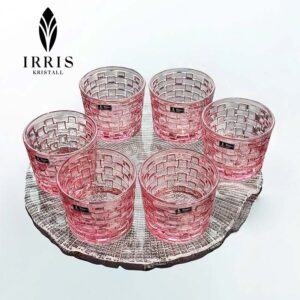 Set 6 cốc thủy tinh pha lê màu IRRIS 07T 330ml