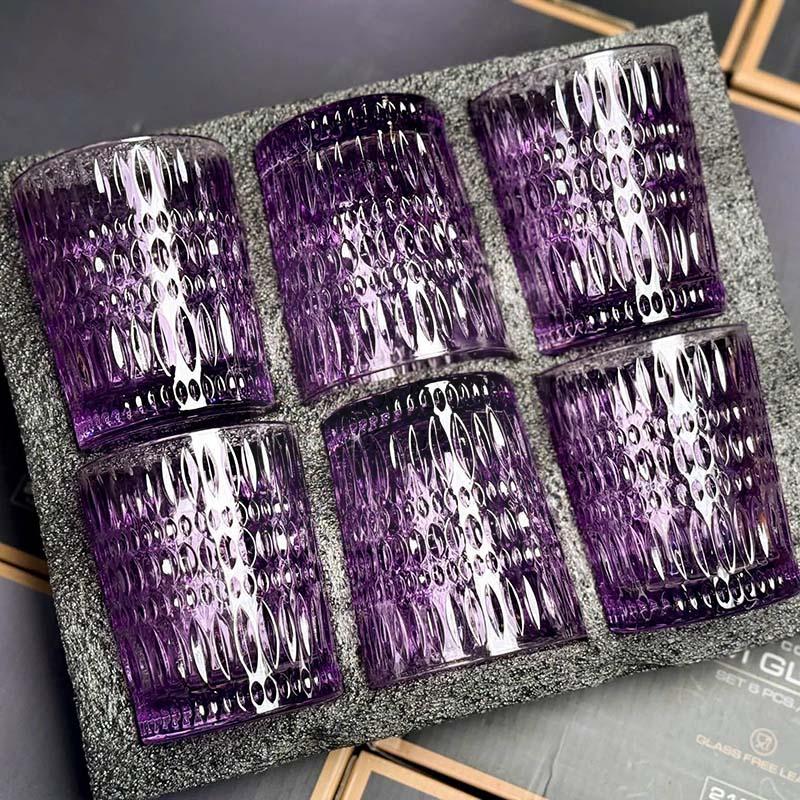 set-6-coc-thuy-tinh-pha-le-mau-irris-beaded-charm-320ml (3) Set 6 cốc thủy tinh pha lê màu Irris Beaded Charm 320ml