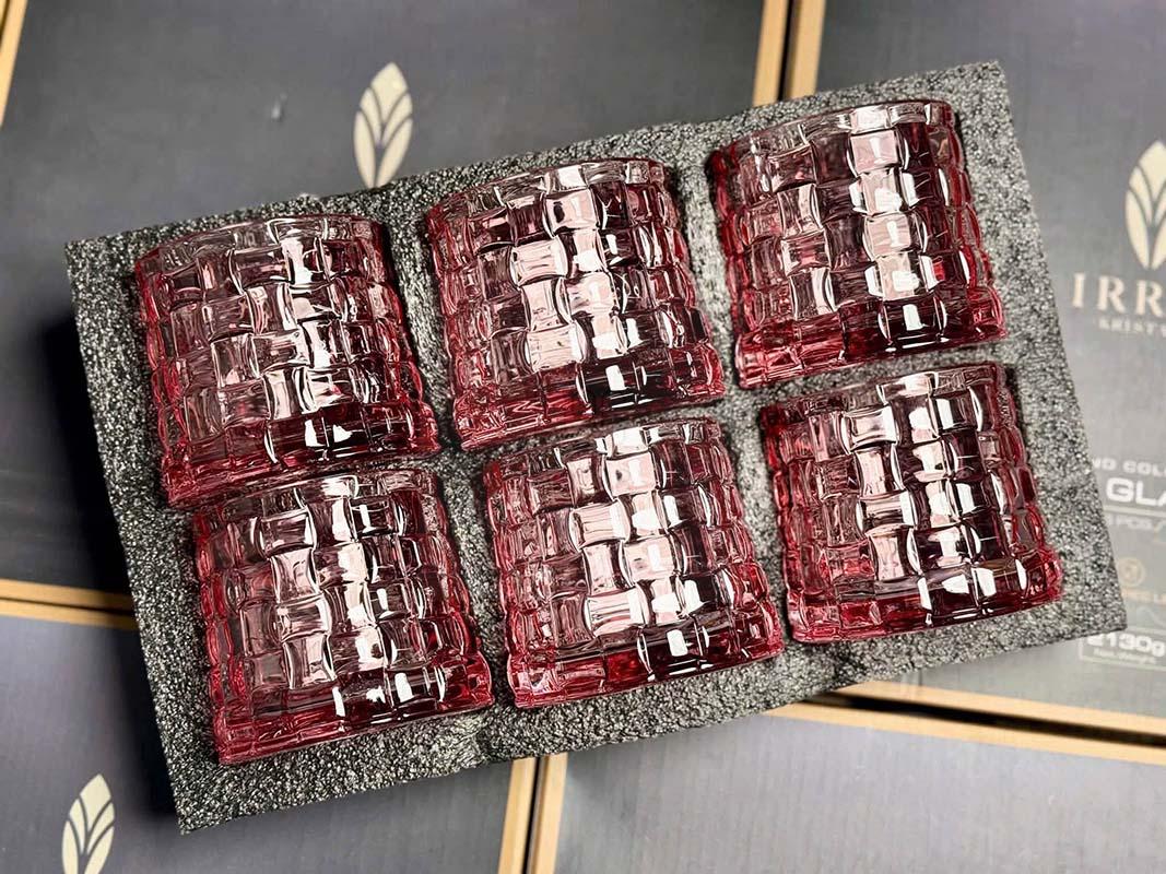set-6-coc-thuy-tinh-pha-le-mau-irris-bossa-jar-de-rong (5) Set 6 cốc thủy tinh pha lê màu Irris Bossa Jar đế rộng