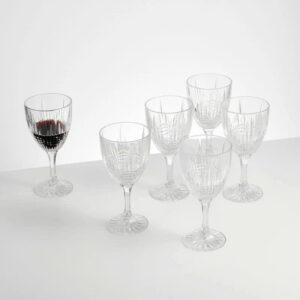 Set 6 ly pha lê Bohemia Vibes 380ml