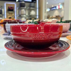 Set sứ cầu vồng Moos: 6 bát cơm, 6 bát phở, 6 đĩa phẳng